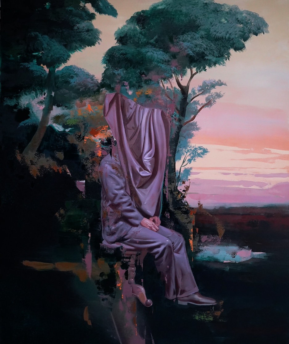 Dream State, Stan snu – oil on canvas, 150×180 cm, 2020
