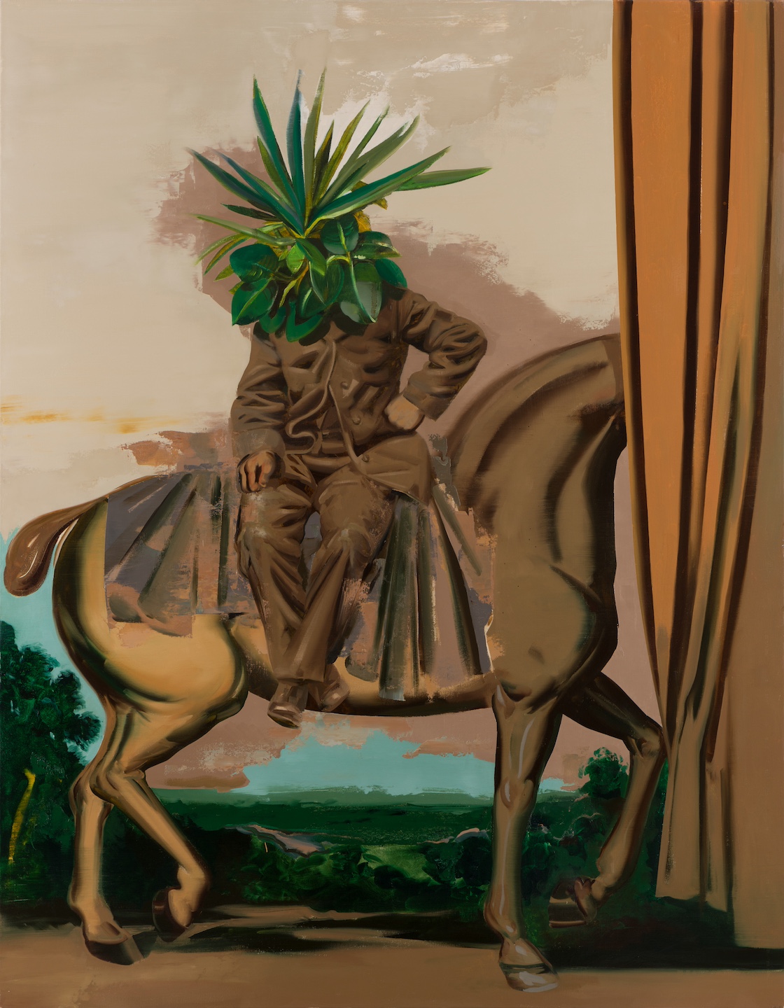 Jan Szczepkowski ÑPodrÛ? do pocz?tku”, 180×140 cm, olej na p?Ûtnie, 2017