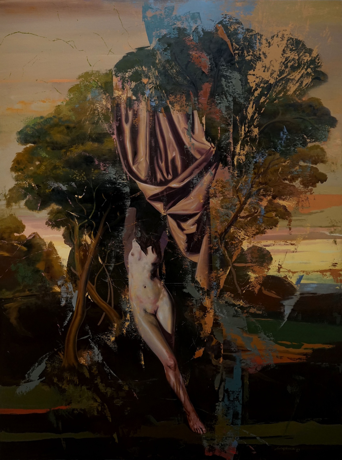 Poema – oil on canvas, 200×150 cm, 2021