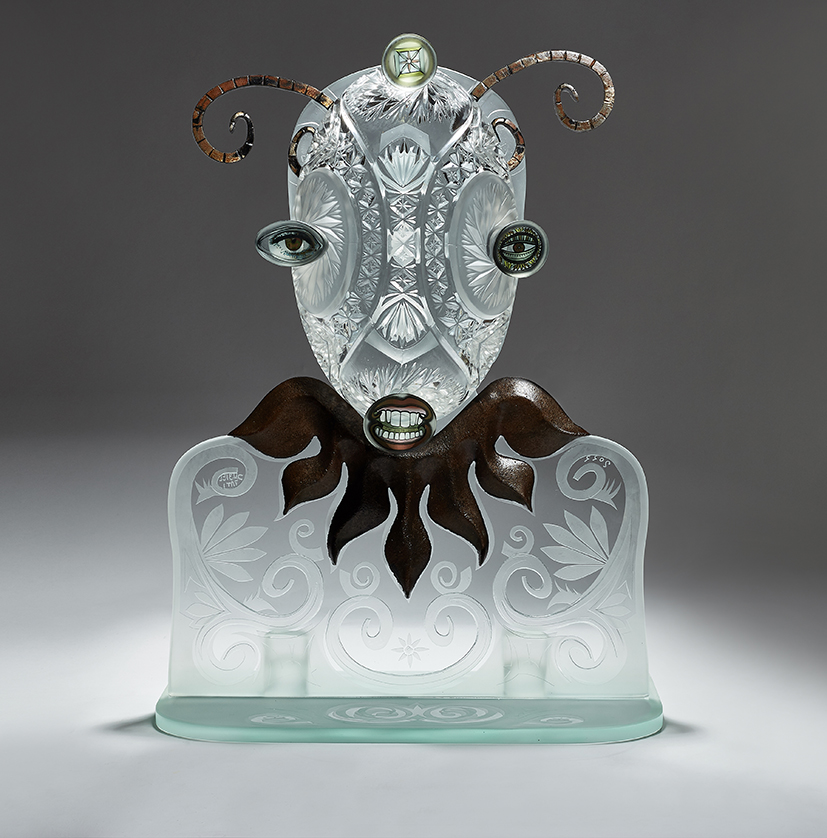 Taming Dystopias, unicat glass
